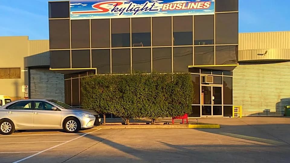 The Skylight Buslines depot and office at 16 Somerton Park Drive, Campbellfield